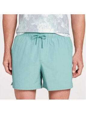 Mens VRST lined everyday short light teal size xl